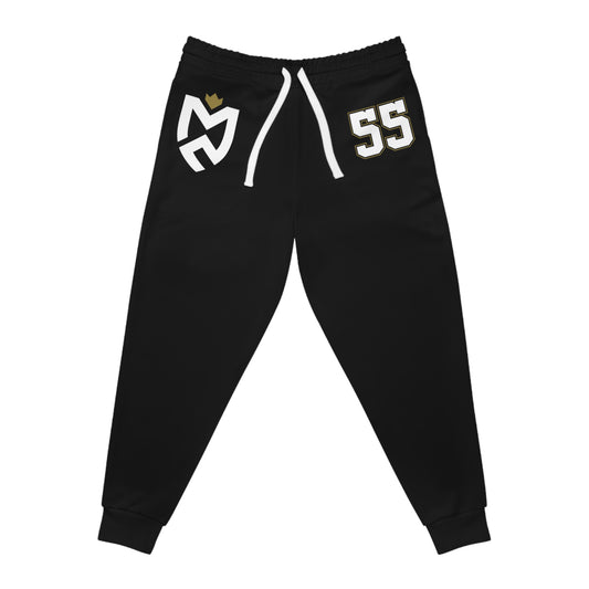 Mitch Creek Black Athletic Joggers Adult