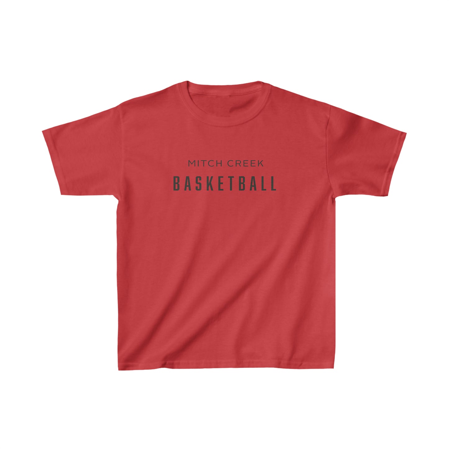 Youth Mitch Creek Basketball Logo Heavy Cotton™ Tee