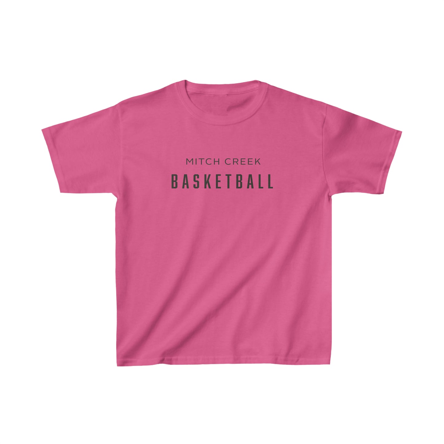 Youth Mitch Creek Basketball Logo Heavy Cotton™ Tee