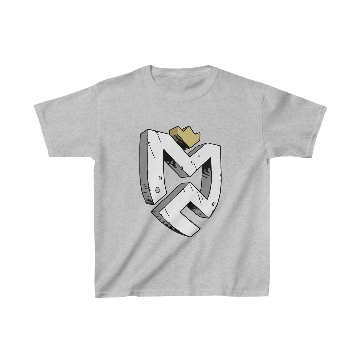 Youth Mitch Creek 3D Logo Heavy Cotton™ Tee