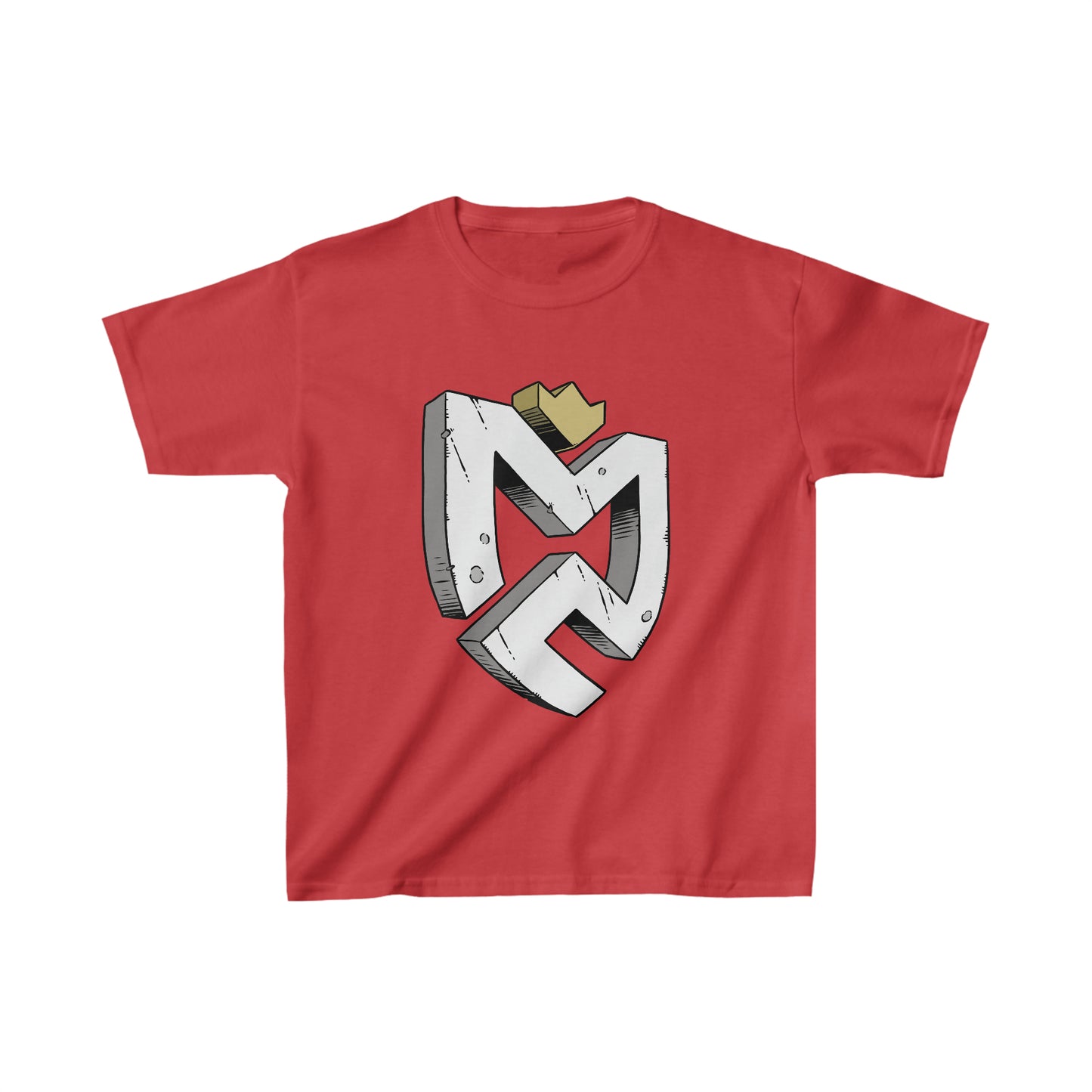 Youth Mitch Creek 3D Logo Heavy Cotton™ Tee
