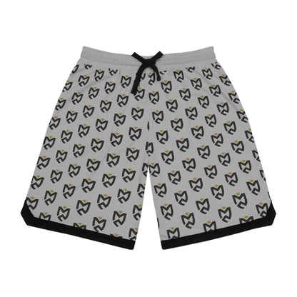 Mitch Creek (all-over) Basketball Rib Shorts Adult