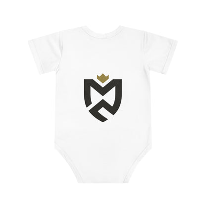 Mitch Creek Slam Graphic Logo Baby Short Sleeve Bodysuit Youth