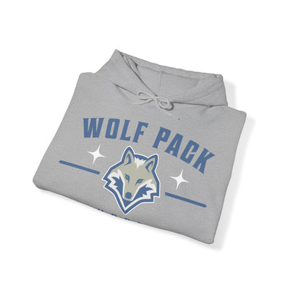 Wolf Pack Hoops Heavy Blend™ Hooded Sweatshirt Adult