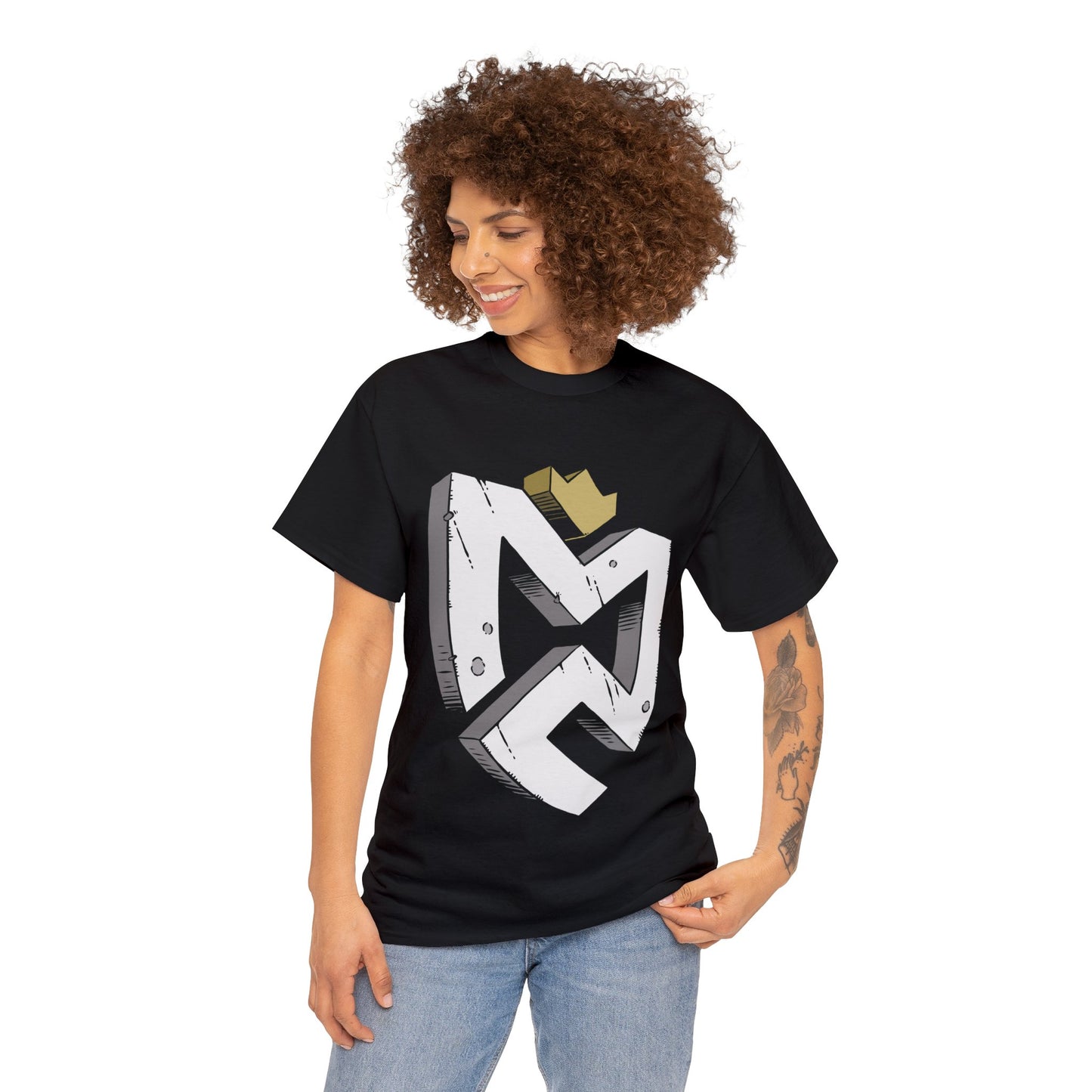 Mitch Creek 3D Logo Heavy Cotton Tee Adult