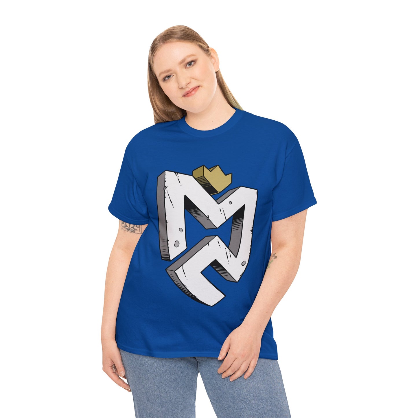 Mitch Creek 3D Logo Heavy Cotton Tee Adult