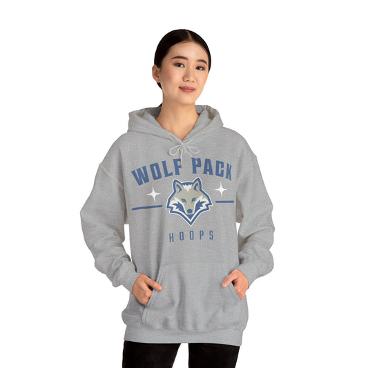 Wolf Pack Hoops Heavy Blend™ Hooded Sweatshirt Adult