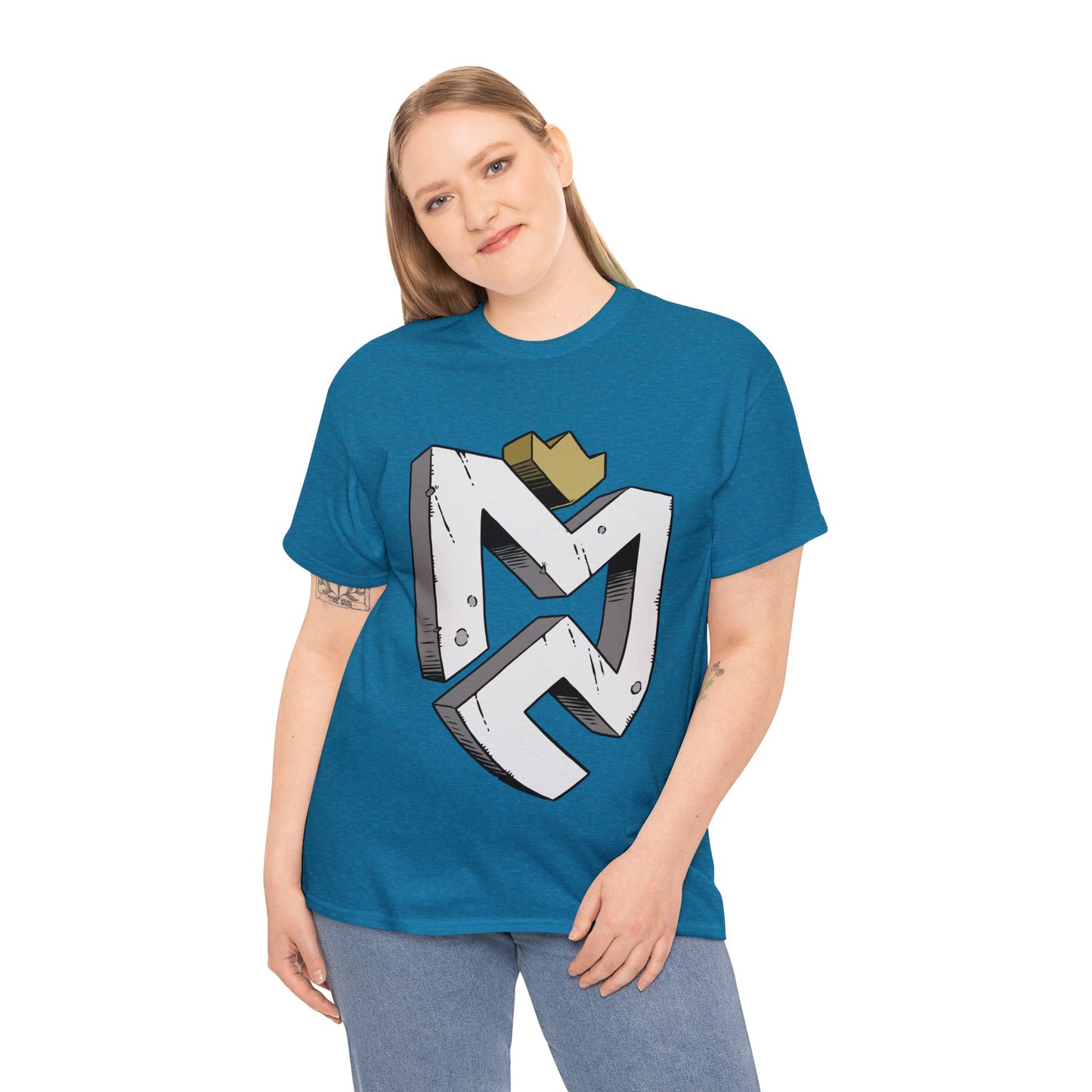 Mitch Creek 3D Logo Heavy Cotton Tee Adult