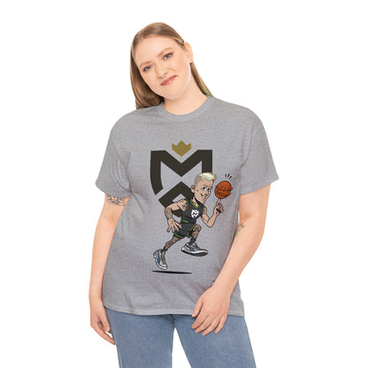 Mitch Creek Ball Spin Heavy Cotton Tee Adult