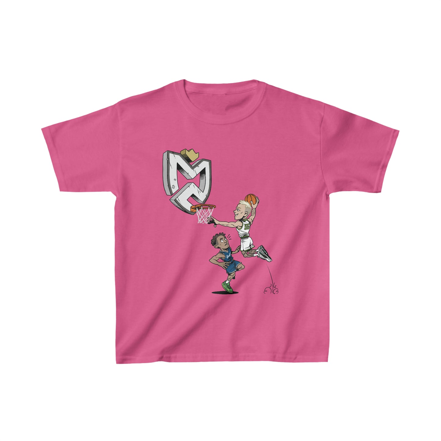 Youth Mitch Creek Slam 3D Logo Heavy Cotton™ Tee