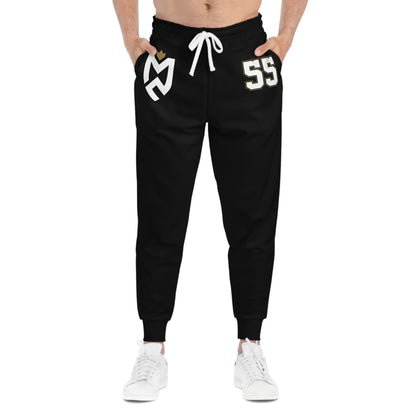 Mitch Creek Black Athletic Joggers Adult